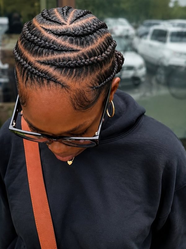 Cornrows by Mouna Hair Braiding and Weaves