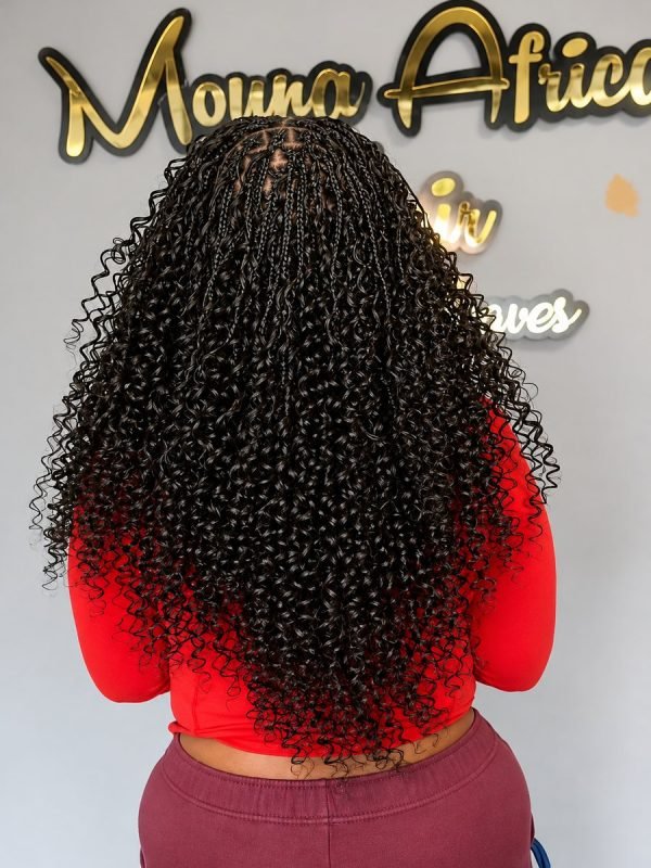 Knotless braids by Mouna Hair Braiding and Weaves