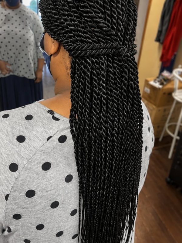 Senegalese twists by Mouna Hair Braiding and Weaves
